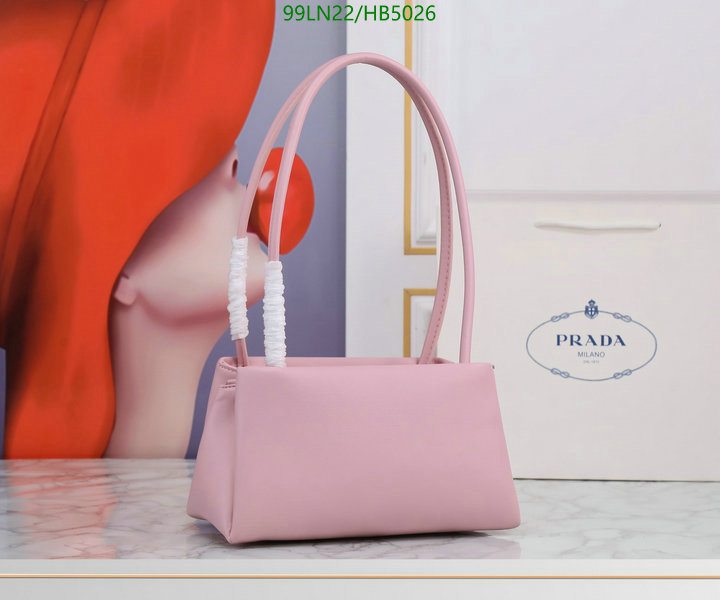 Prada Bag-(4A)-Handbag-,Code: HB5026,$: 99USD