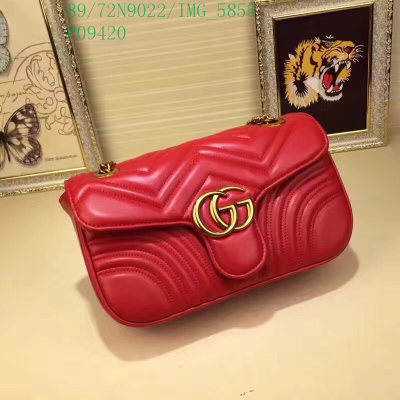 Gucci Bag-(4A)-Marmont,Code: GGB120420,$: 89USD