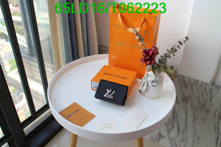 LV Bags-(Mirror)-Wallet-,Code: T062223,$: 65USD