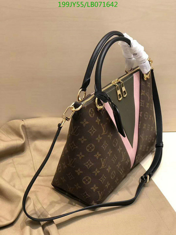 LV Bags-(Mirror)-Handbag-,Code: LB071642,$: 199USD