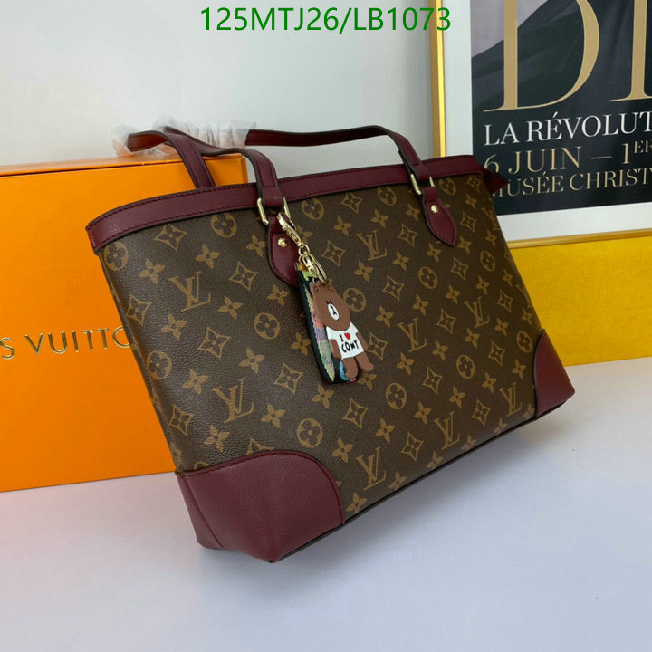 LV Bags-(4A)-Handbag Collection-,Code: LB1073,$: 125USD