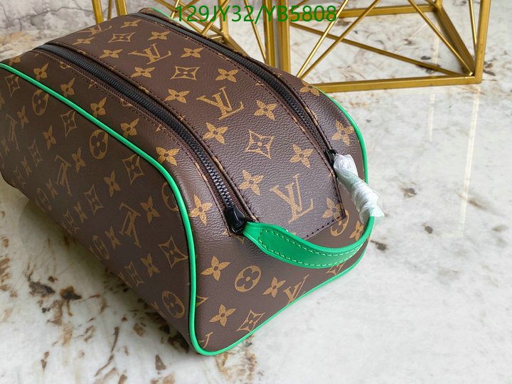 LV Bags-(Mirror)-Vanity Bag-,Code: YB5808,$: 129USD