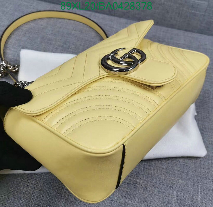 Gucci Bag-(4A)-Marmont,Code:BA0428378,$: 89USD