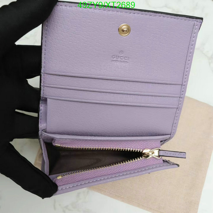 Gucci Bag-(4A)-Wallet-,Code: XT2689,$: 49USD