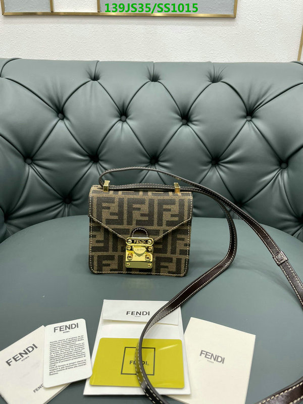 Fendi Bag-(Mirror)-Diagonal-,Code: SS1015,