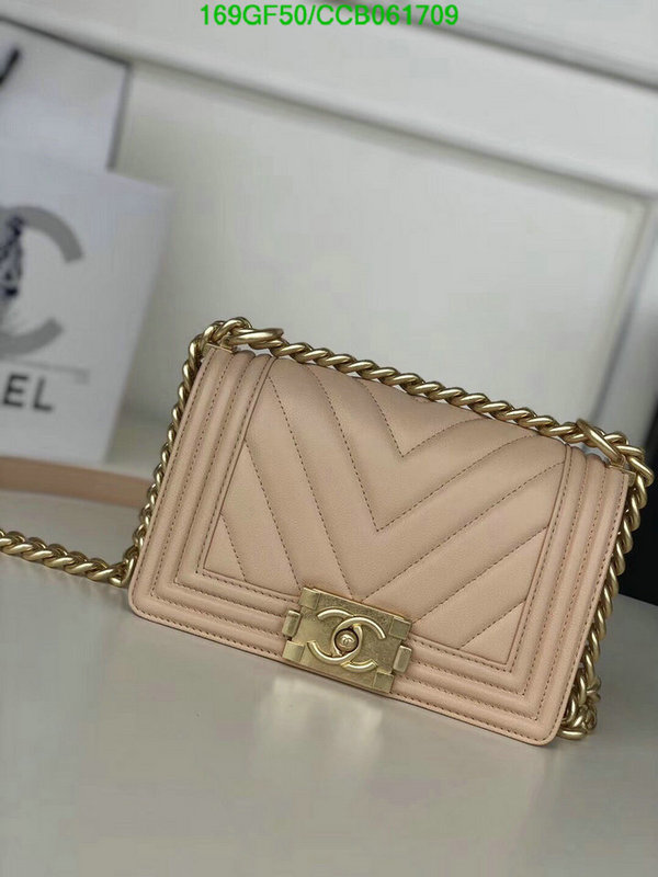 Chanel Bags -(Mirror)-Le Boy,Code: CCB061709,$: 169USD