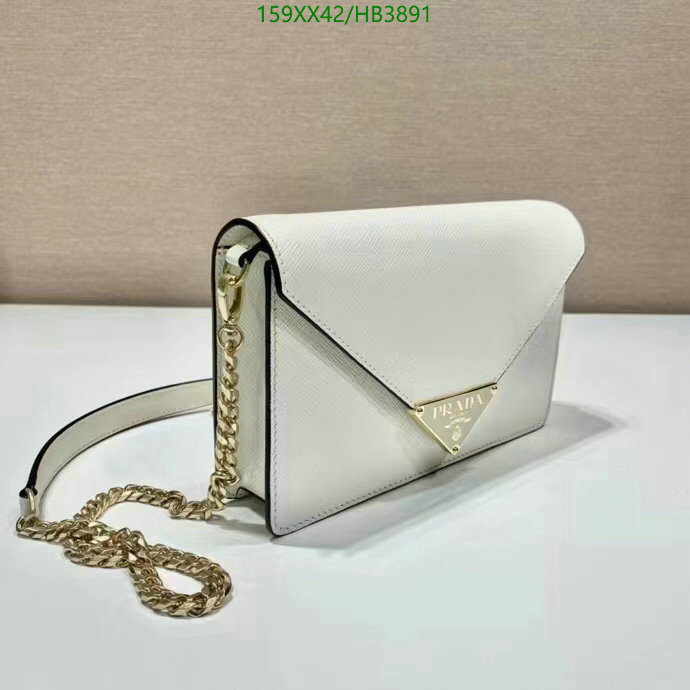 Prada Bag-(Mirror)-Diagonal-,Code: HB3891,$: 159USD