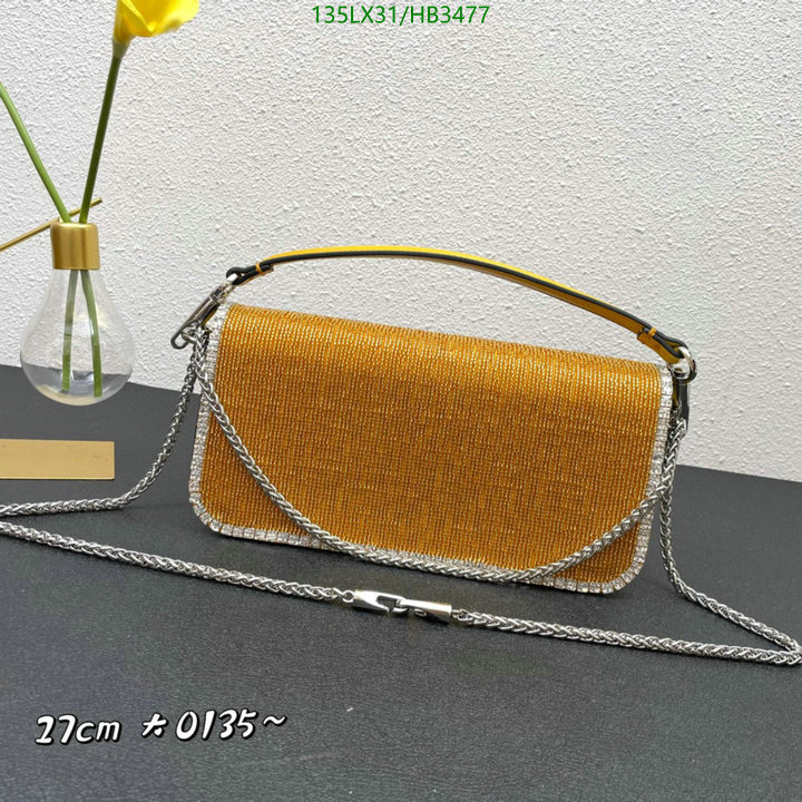 Valentino Bag-(4A)-LOC-V Logo ,Code: HB3477,$: 135USD