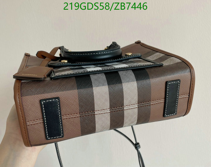 Burberry Bag-(Mirror)-Handbag-,Code: ZB7446,$: 219USD