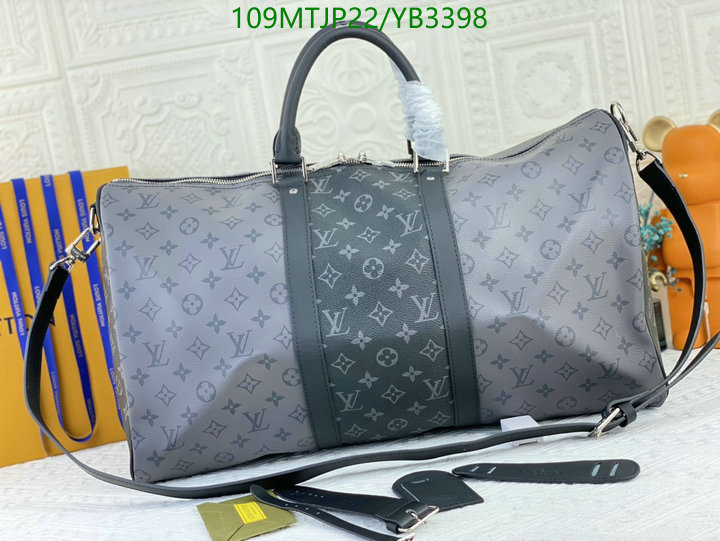 LV Bags-(4A)-Keepall BandouliRe 45-50-,Code: YB3398,$: 109USD