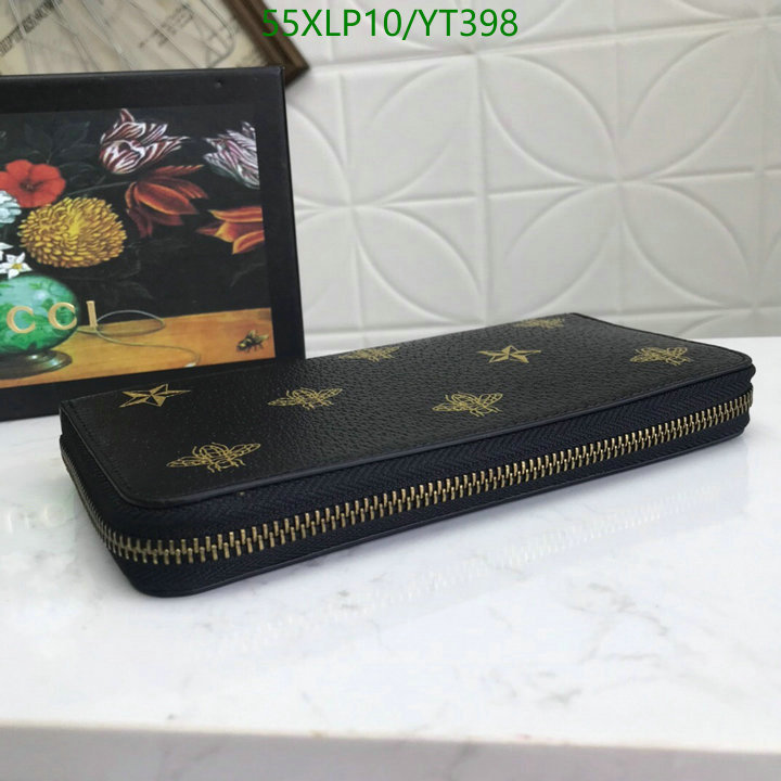 Gucci Bag-(4A)-Wallet-,Code: YT398,$: 55USD