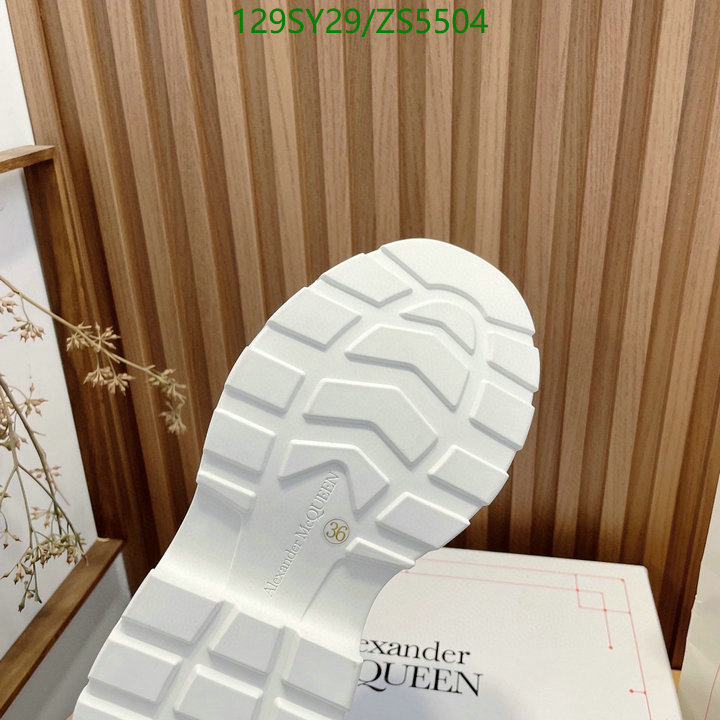 Women Shoes-Alexander Mcqueen, Code: ZS5504,$: 129USD