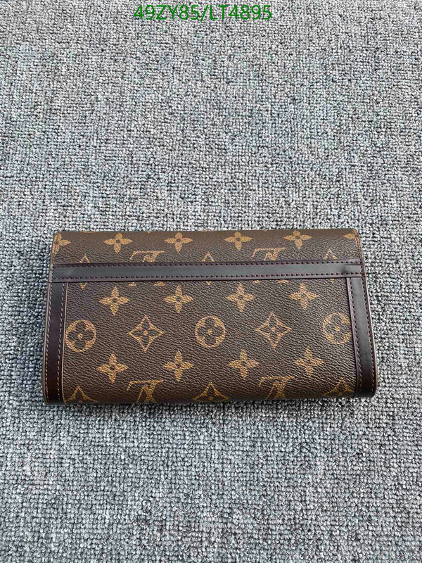 LV Bags-(4A)-Wallet-,Code: LT4895,$: 49USD