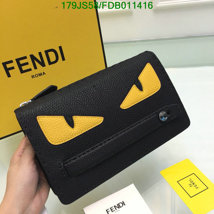 Fendi Bag-(Mirror)-Clutch-,Code: FDB011416,$: 179USD