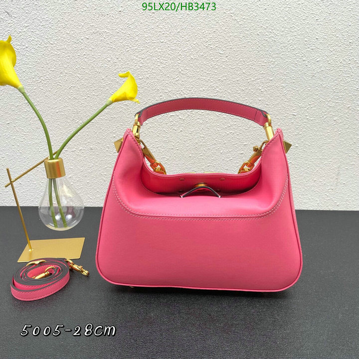 Valentino Bag-(4A)-Handbag-,Code: HB3473,$: 95USD