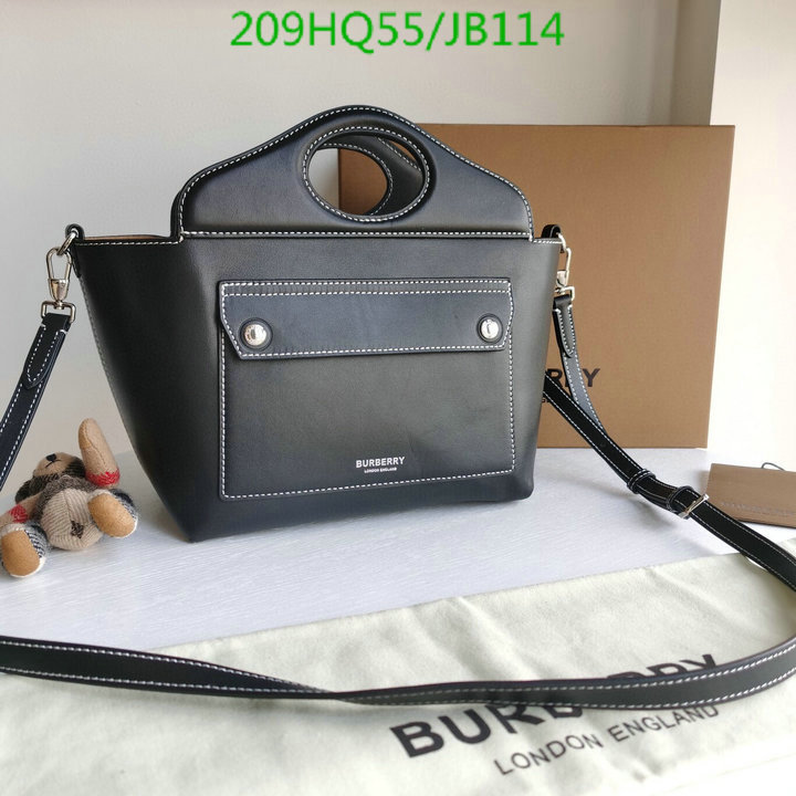 Burberry Bag-(Mirror)-Handbag-,Code: JB114,$: 209USD