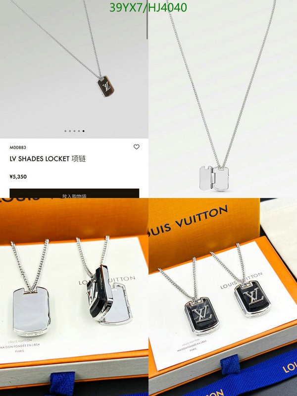 Jewelry-LV,Code: HJ4040,$: 39USD