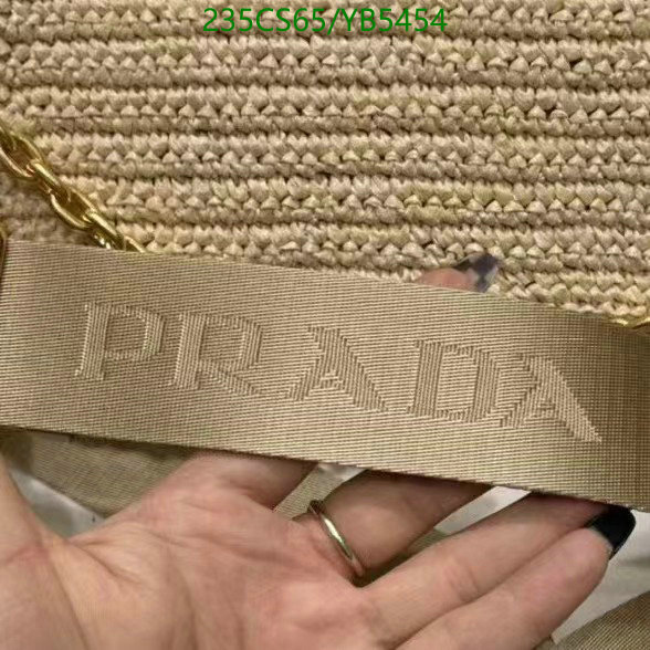 Prada Bag-(Mirror)-Diagonal-,Code: YB5454,$: 235USD