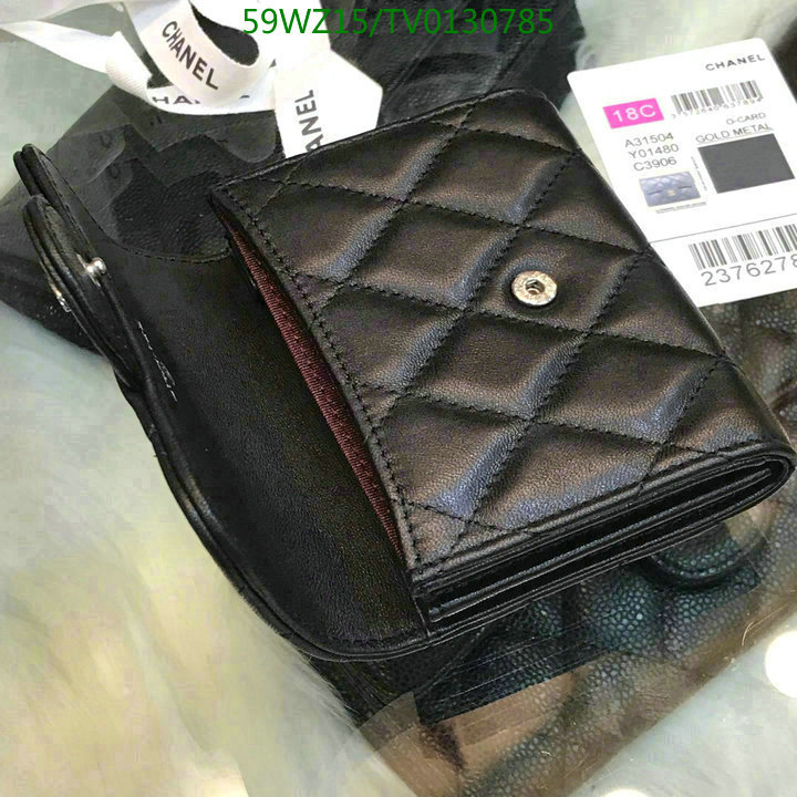 Chanel Bags ( 4A )-Wallet-,Code: TV0130785,$: 59USD