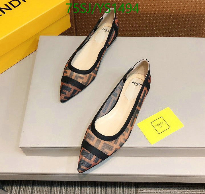 Women Shoes-Fendi, Code: YS1494,$: 75USD