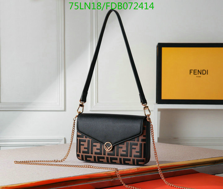 Fendi Bag-(4A)-Diagonal-,Code: FDB072414,$: 75USD