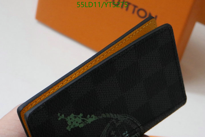 LV Bags-(Mirror)-Wallet-,Code: YT5275,$: 55USD