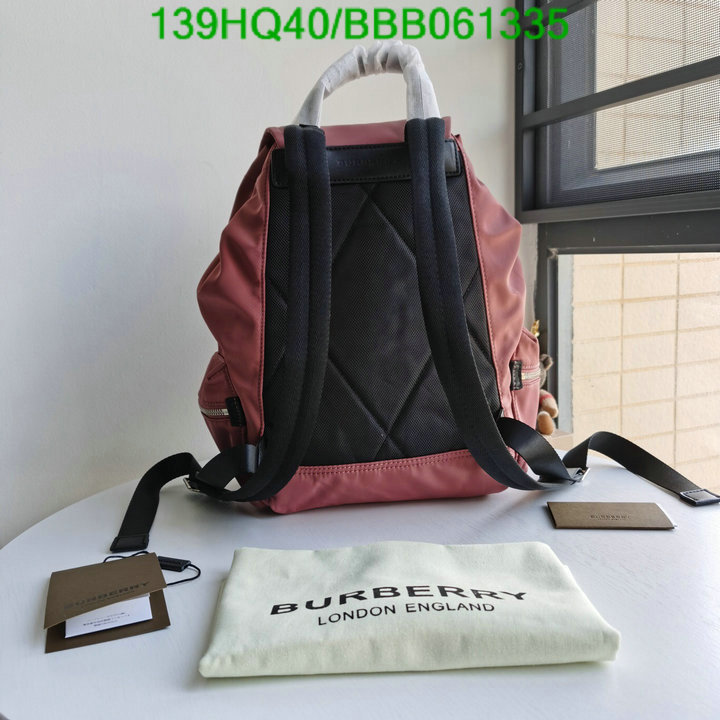 Burberry Bag-(Mirror)-Backpack-,Code: BBB061335,$: 139USD