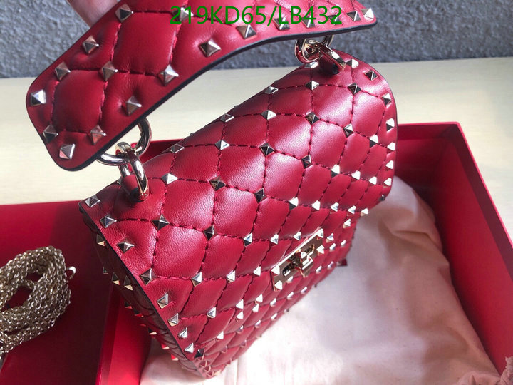 Valentino Bag-(Mirror)-Rockstud Spike,Code: LB432,$: 219USD