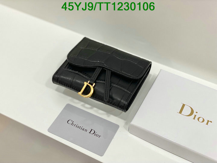 Dior Bags-(4A)-Wallet,Code: TT1230106,$: 45USD