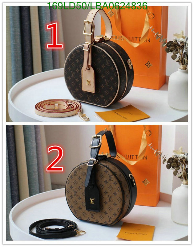 LV Bags-(Mirror)-Boite Chapeau-,Code: LBA0624836,$: 169USD