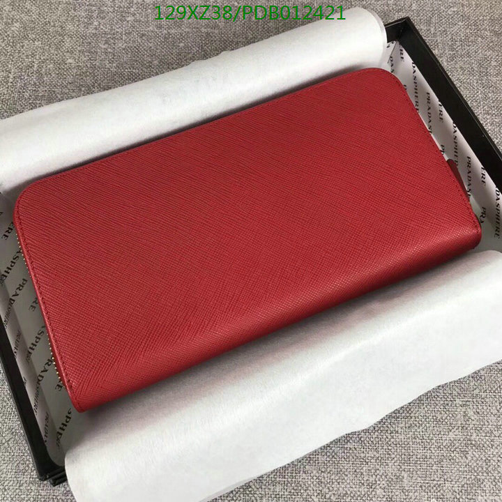 Prada Bag-(Mirror)-Wallet-,Code: PDB012421,$:129USD
