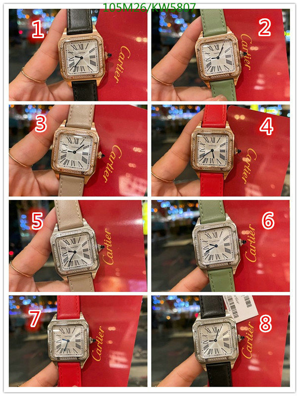 Watch-4A Quality-Cartier, Code: KW5807,$: 105USD