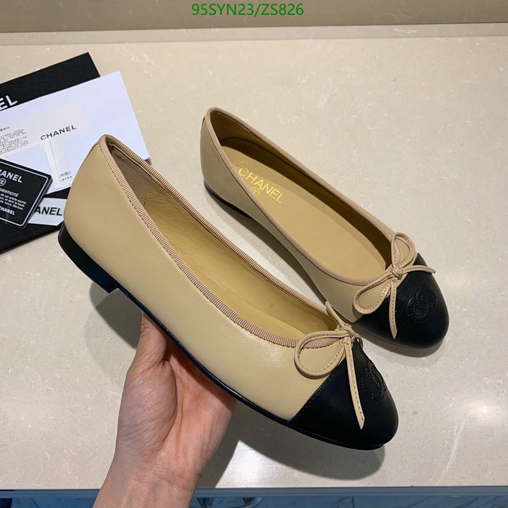 Chanel-Ballet Shoes,Code: ZS826,$: 95USD