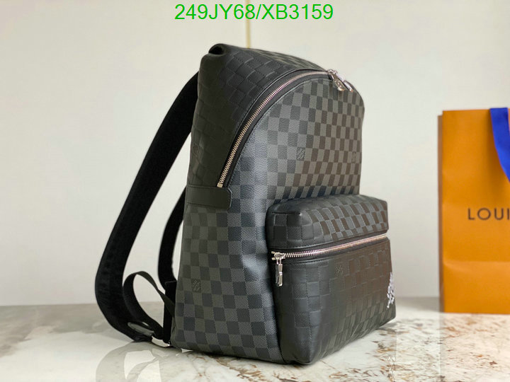 LV Bags-(Mirror)-Backpack-,Code: XB3159,$: 249USD