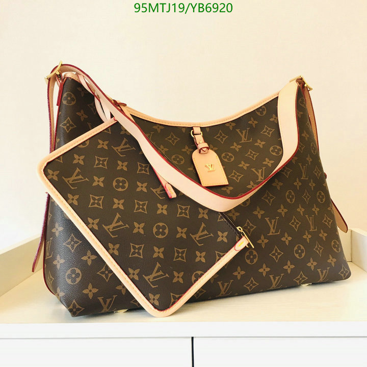 LV Bags-(4A)-Handbag Collection-,Code: YB6920,$: 95USD