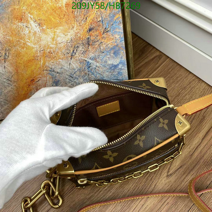 LV Bags-(Mirror)-Petite Malle-,Code: HB7269,$: 209USD