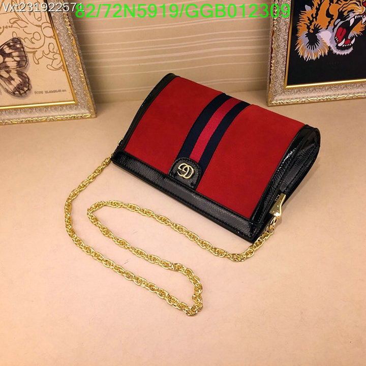 Gucci Bag-(4A)-Diagonal-,Code:GGB012309,$: 82USD