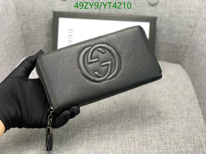 Gucci Bag-(4A)-Wallet-,Code: YT4210,$: 49USD