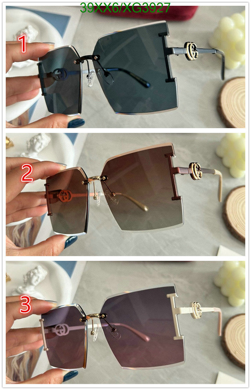 Glasses-Gucci, Code: XG3927,$: 39USD