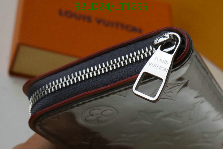 LV Bags-(Mirror)-Wallet-,Code: LT1295,$: 92USD