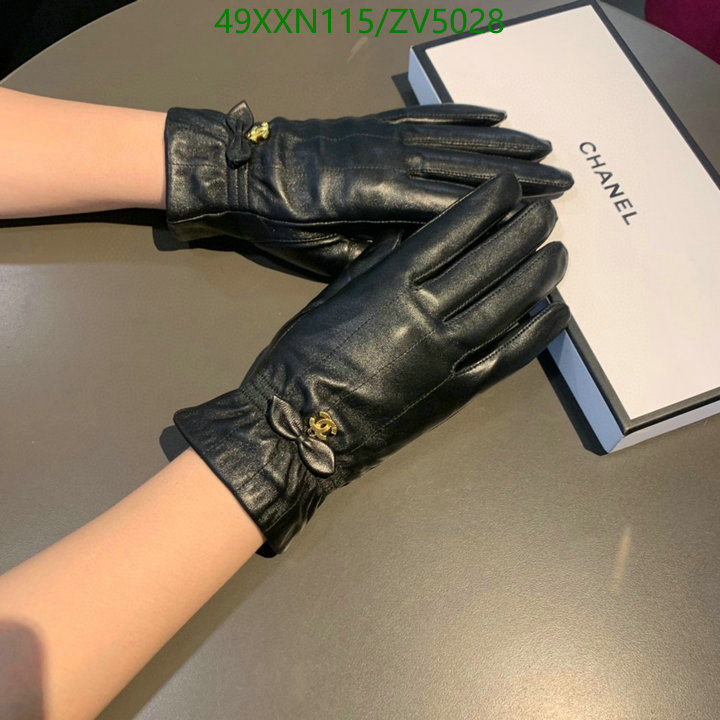 Gloves-Chanel, Code: ZV5028,$: 49USD
