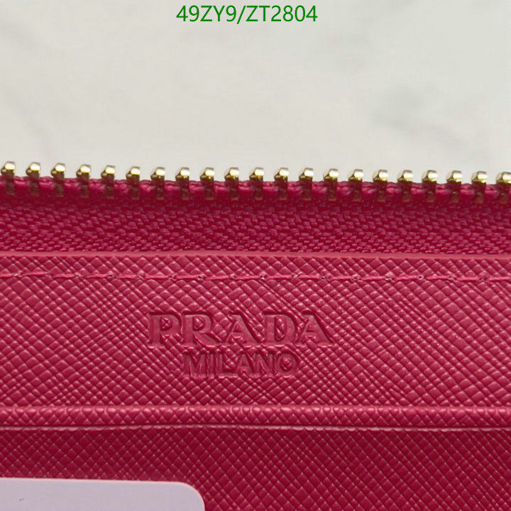 Prada Bag-(4A)-Wallet-,Code: ZT2804,$: 49USD