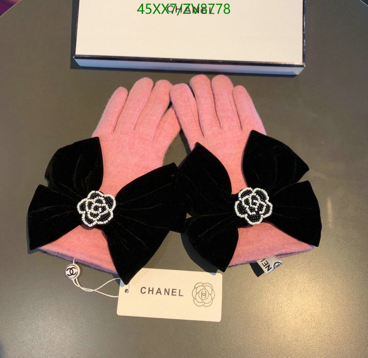 Gloves-Chanel, Code: ZV8778,$: 45USD