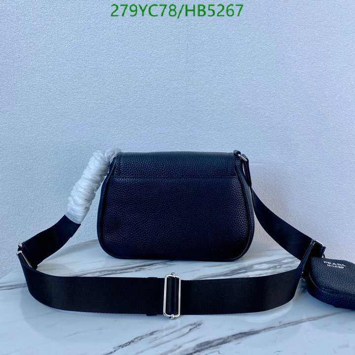 Prada Bag-(Mirror)-Diagonal-,Code: HB5267,$: 279USD
