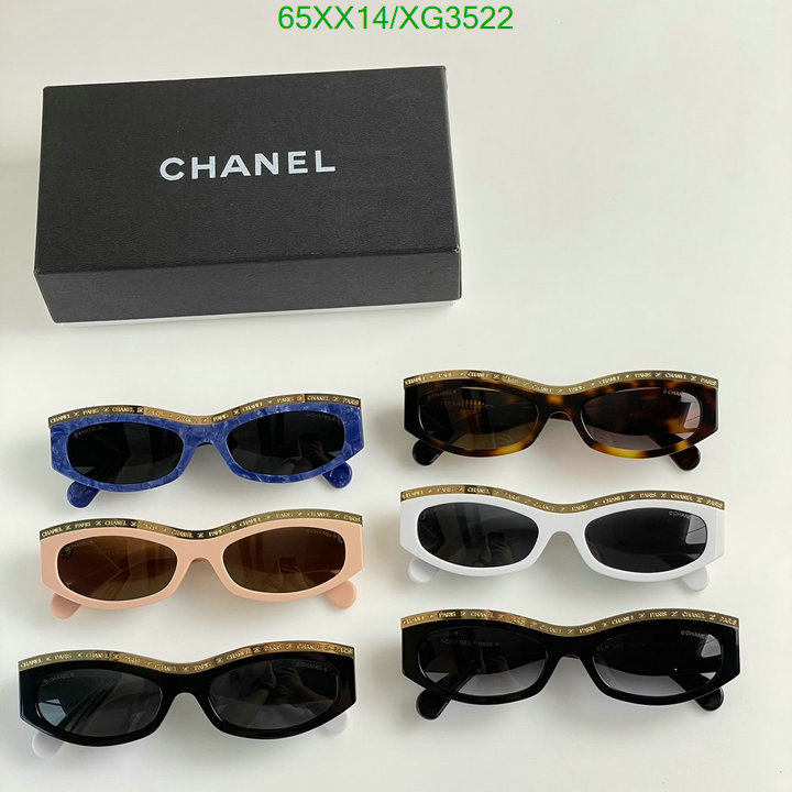 Glasses-Chanel, Code: XG3522,$: 65USD