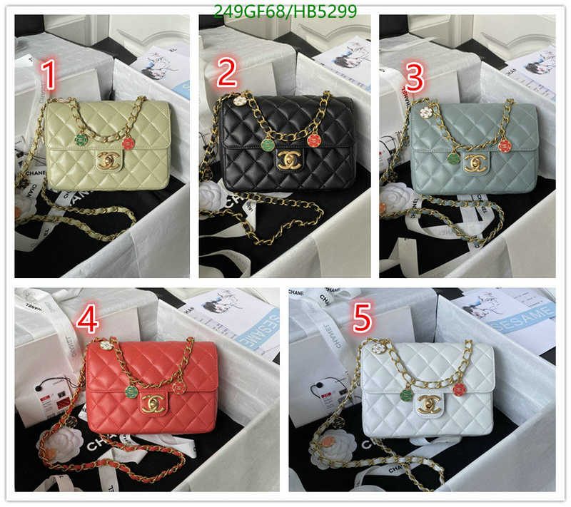 Chanel Bags -(Mirror)-Diagonal-,Code: HB5299,$: 249USD