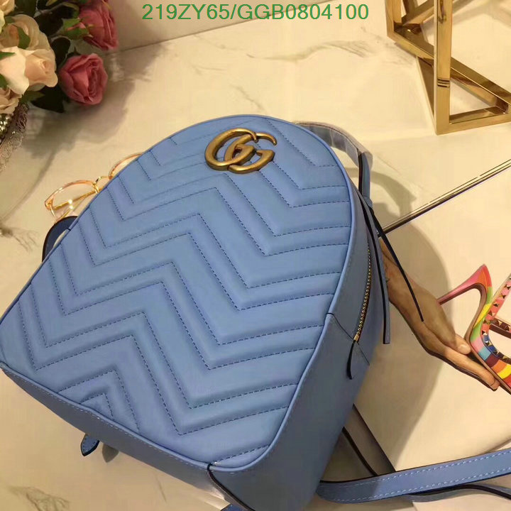 Gucci Bag-(Mirror)-Backpack-,Code: GGB0804100,$:219USD