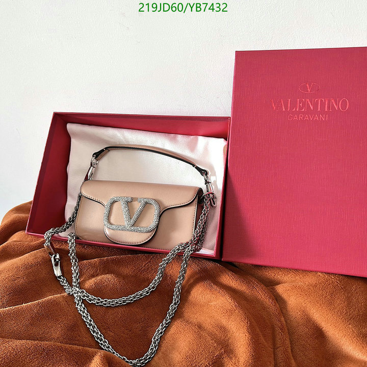 Valentino Bag-(Mirror)-LOC,Code: YB7432,$: 219USD