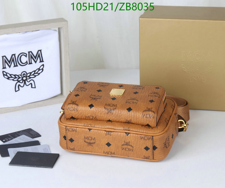 MCM Bag-(Mirror)-Diagonal-,Code: ZB8035,$: 105USD