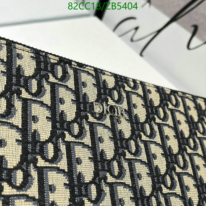 Dior Bags-(4A)-Clutch-,Code: ZB5404,$: 82USD